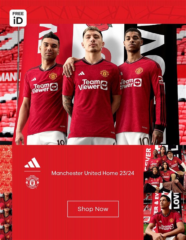 Manchester United 23/24 Home Shirt