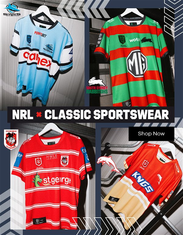 NRL x Classic Sportswear