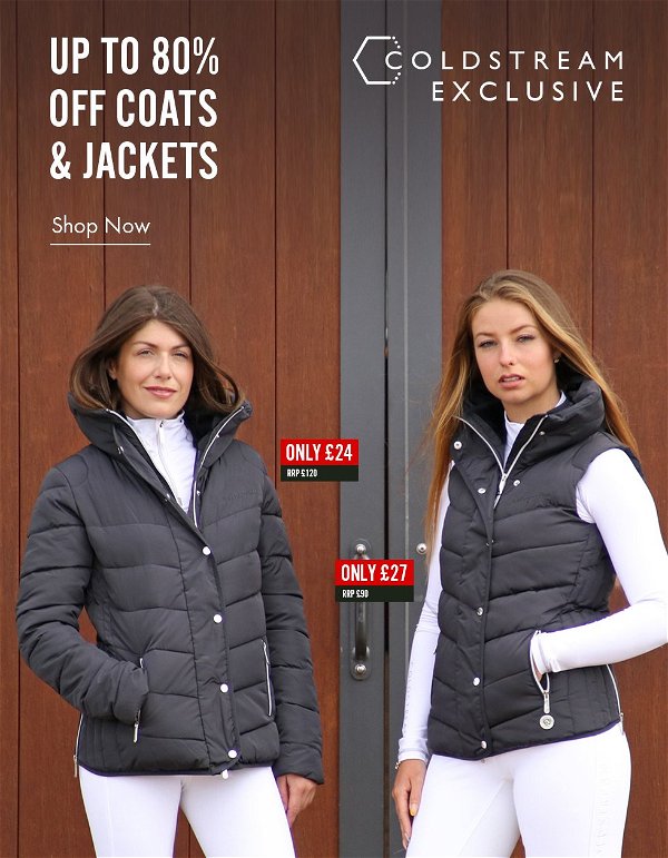 Up to 80% Off Coldstream Equestrian Coat Sale