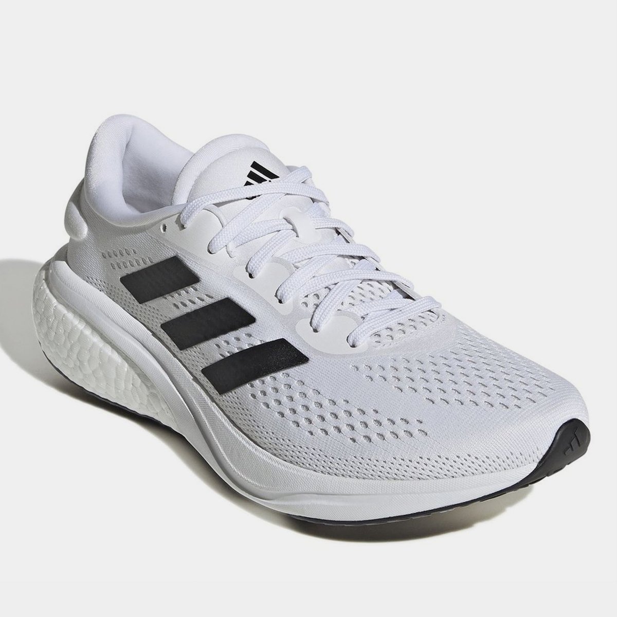 Mens adidas 2024 white running shoes