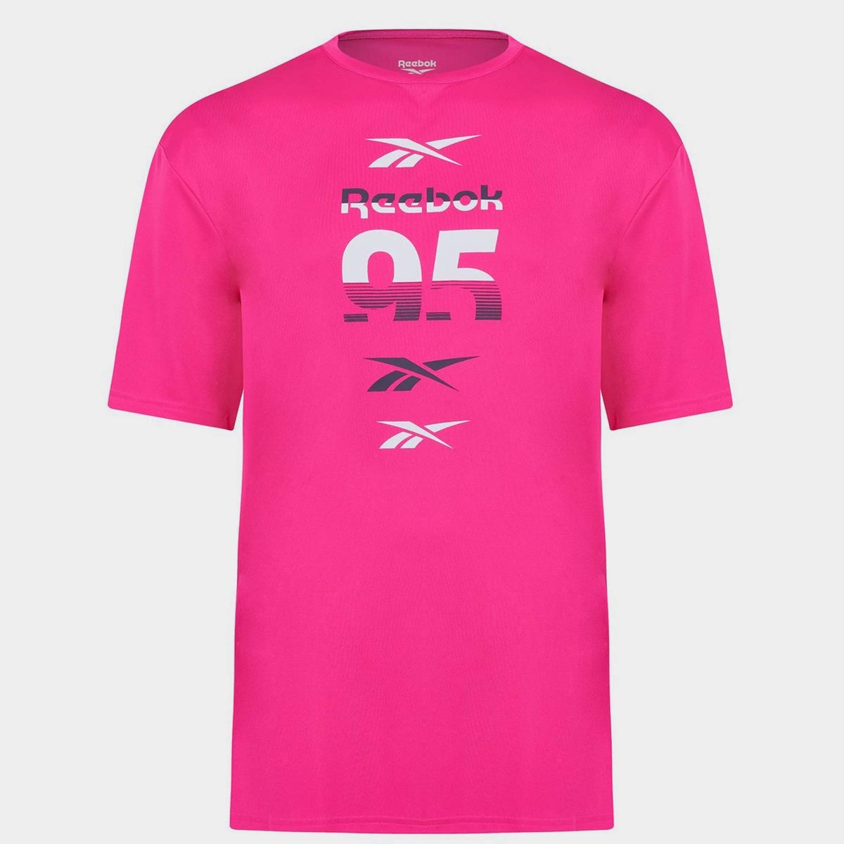 Reebok t shirt mens on sale pink