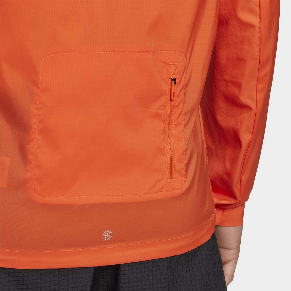 Asics orange running online jacket