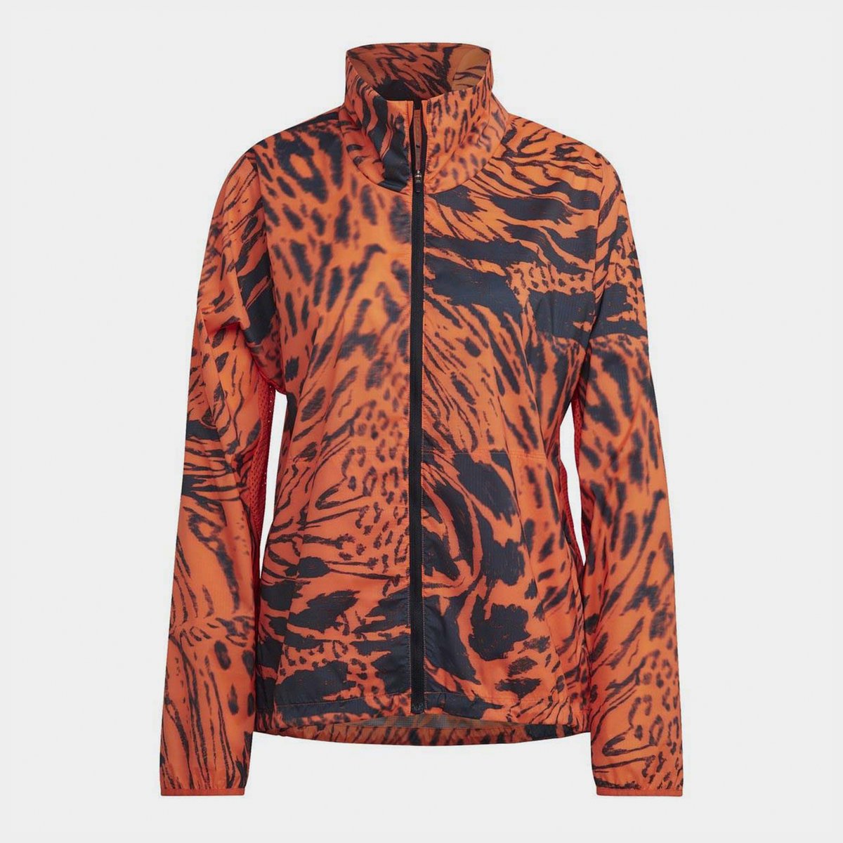 Adidas orange cheap jacket women's