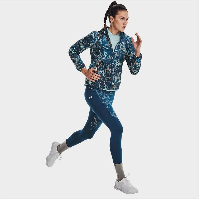 Under Armour UA Outrun the Storm Ladies Running Jacket Petrol Blue, £55.00