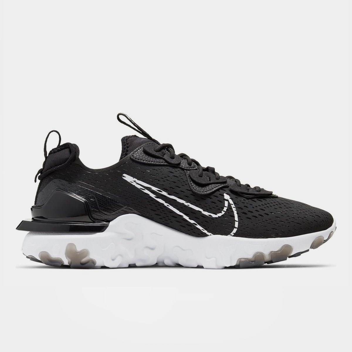 Nike React Vision Mens Shoe Black White 69.00