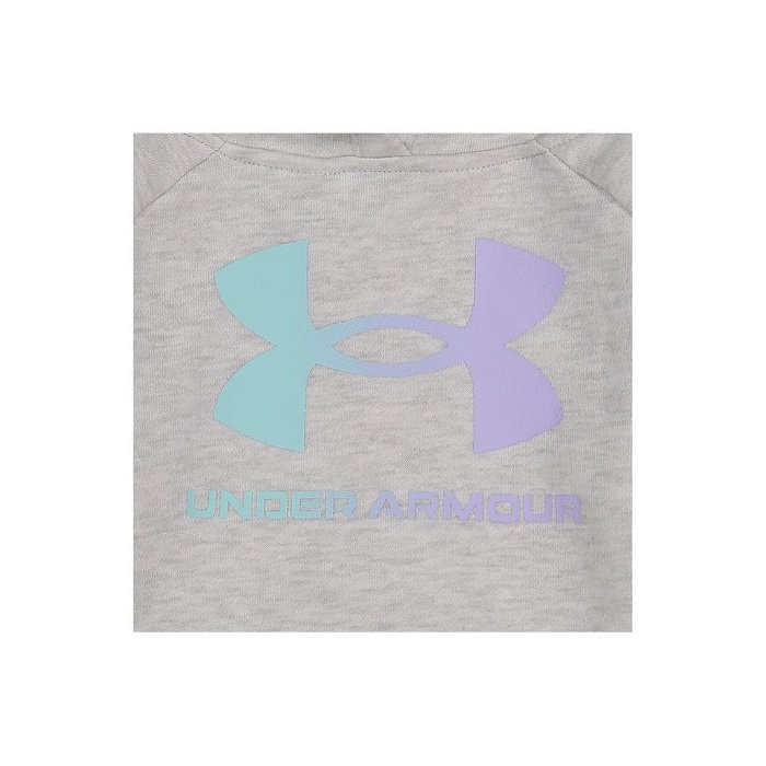 Armour Gradient Logo Hoody Set Infant Girls