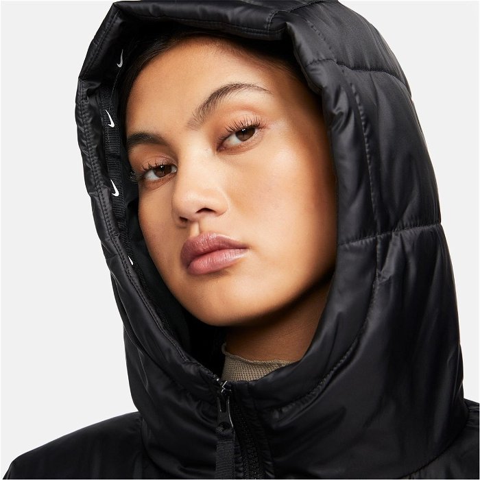 Nike Sportswear Therma FIT Repel Womens Synthetic Fill Hooded Jacket Black,  £75.00