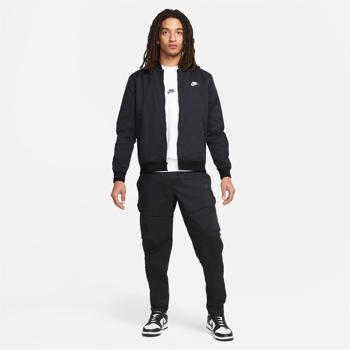 Mens nike bomber outlet jacket black