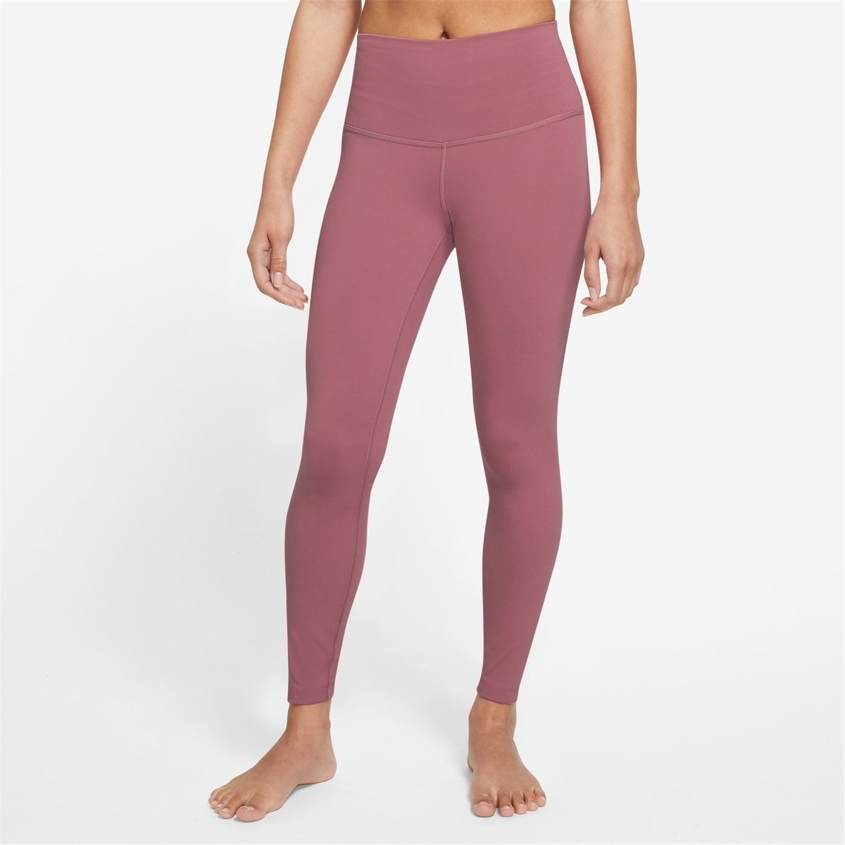 Lululemon Athletic Power Thru HR Crop Yoga Pants 23” NWT Mauve Grey Size 12