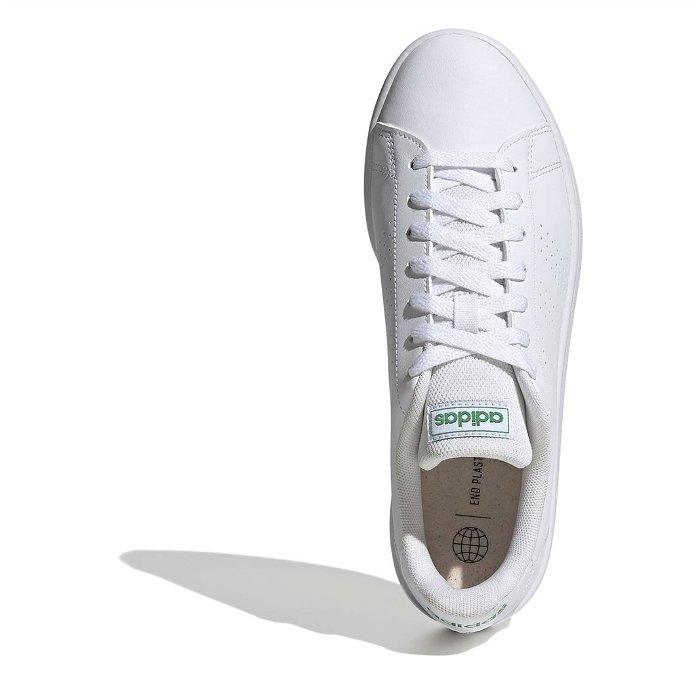 adidas Advantage Base Trainers Mens White/Green, 52,00€