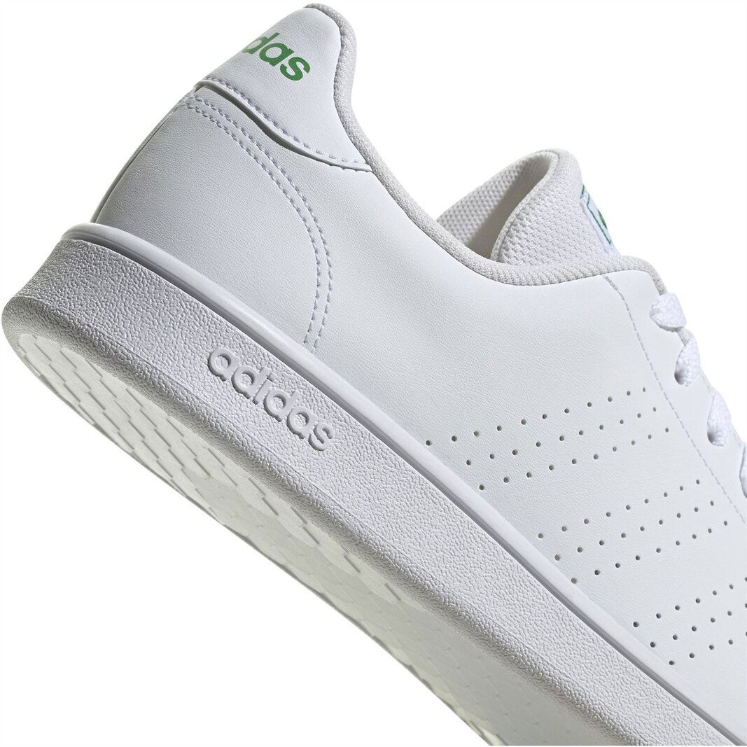 Adidas advantage clean hot sale mens trainers white