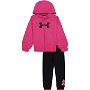 Armour Hooded Zip Set Infant Girls