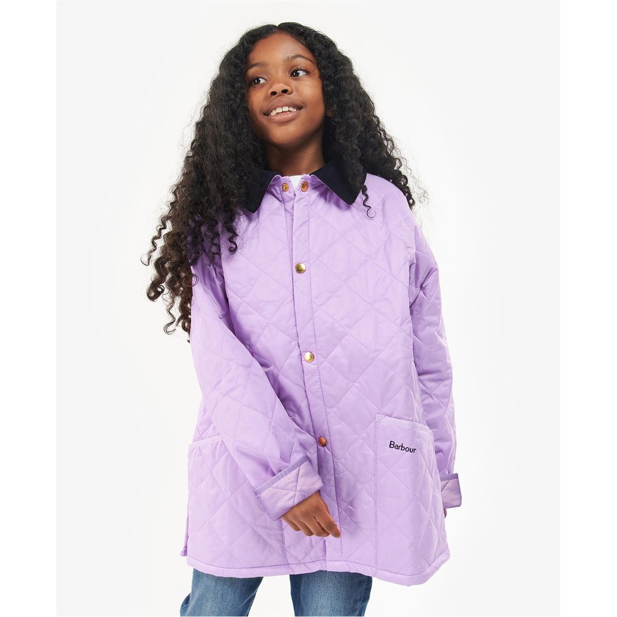 Barbour purple discount quilted jacket