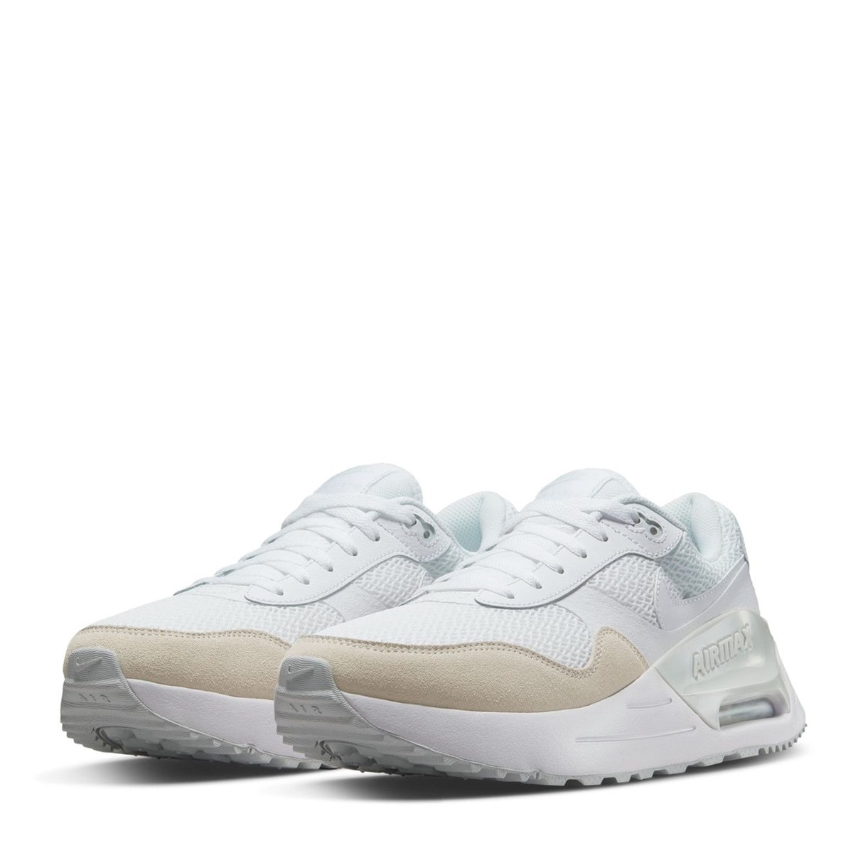 Men's nike white trainers sale clearance uk