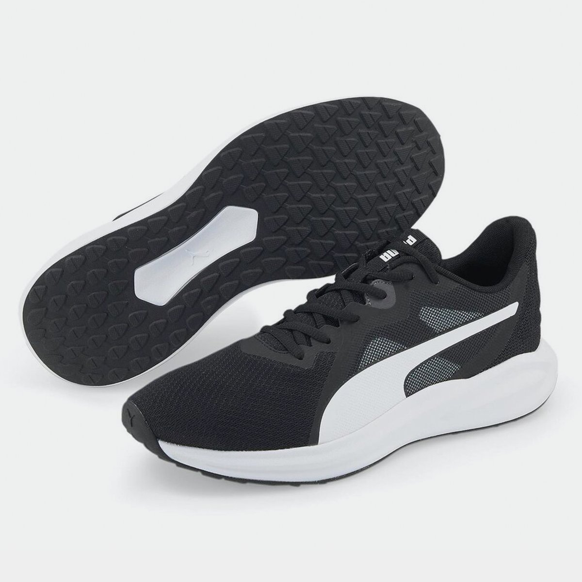 Puma st trainer evo v2 black running sales shoes