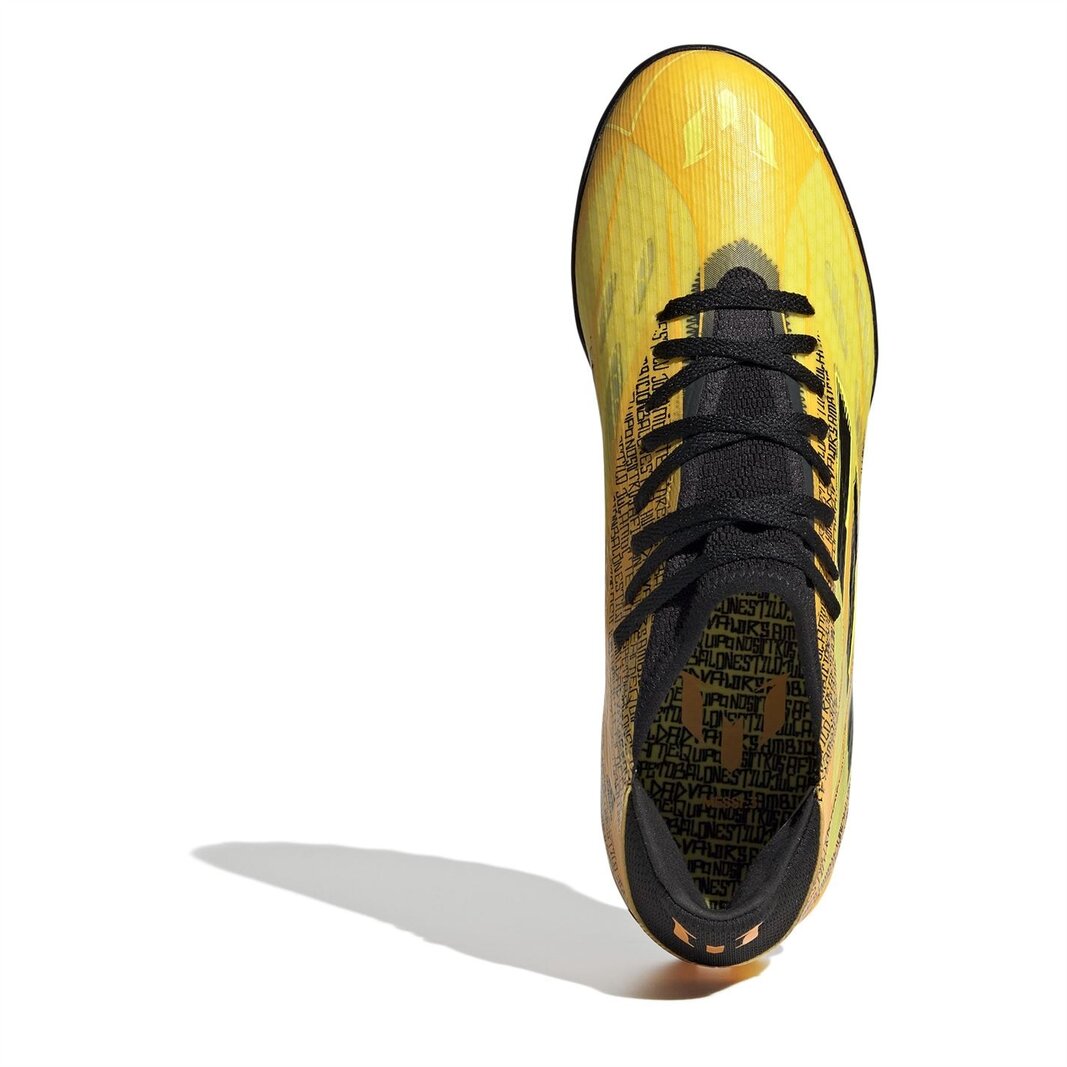 Messi black and outlet gold football boots