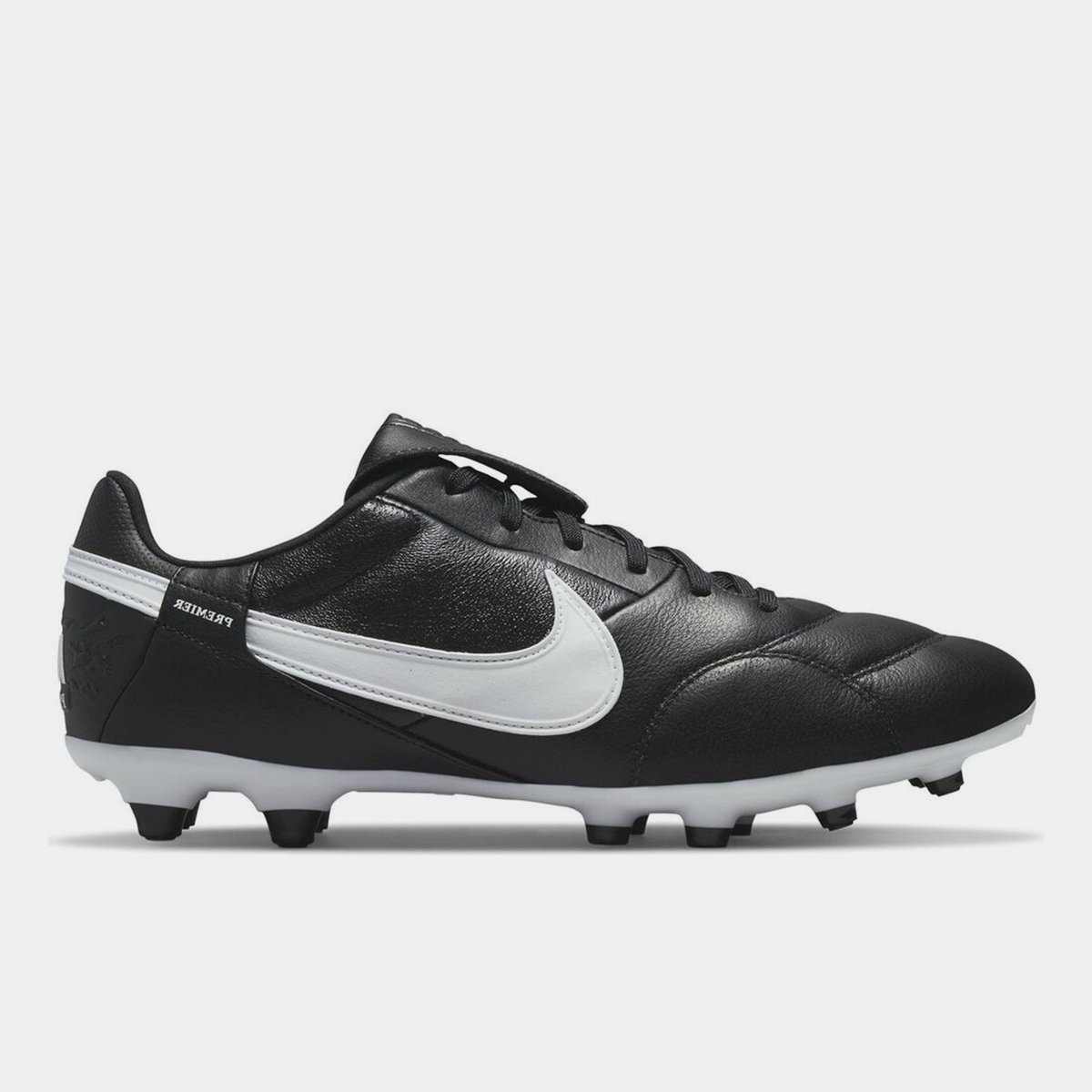 Nike black hot sale and white boots