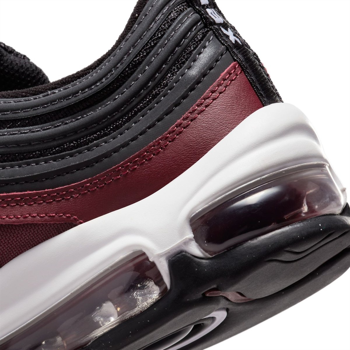 Nike Air Max 97 Junior Trainers Red Black White 81.00