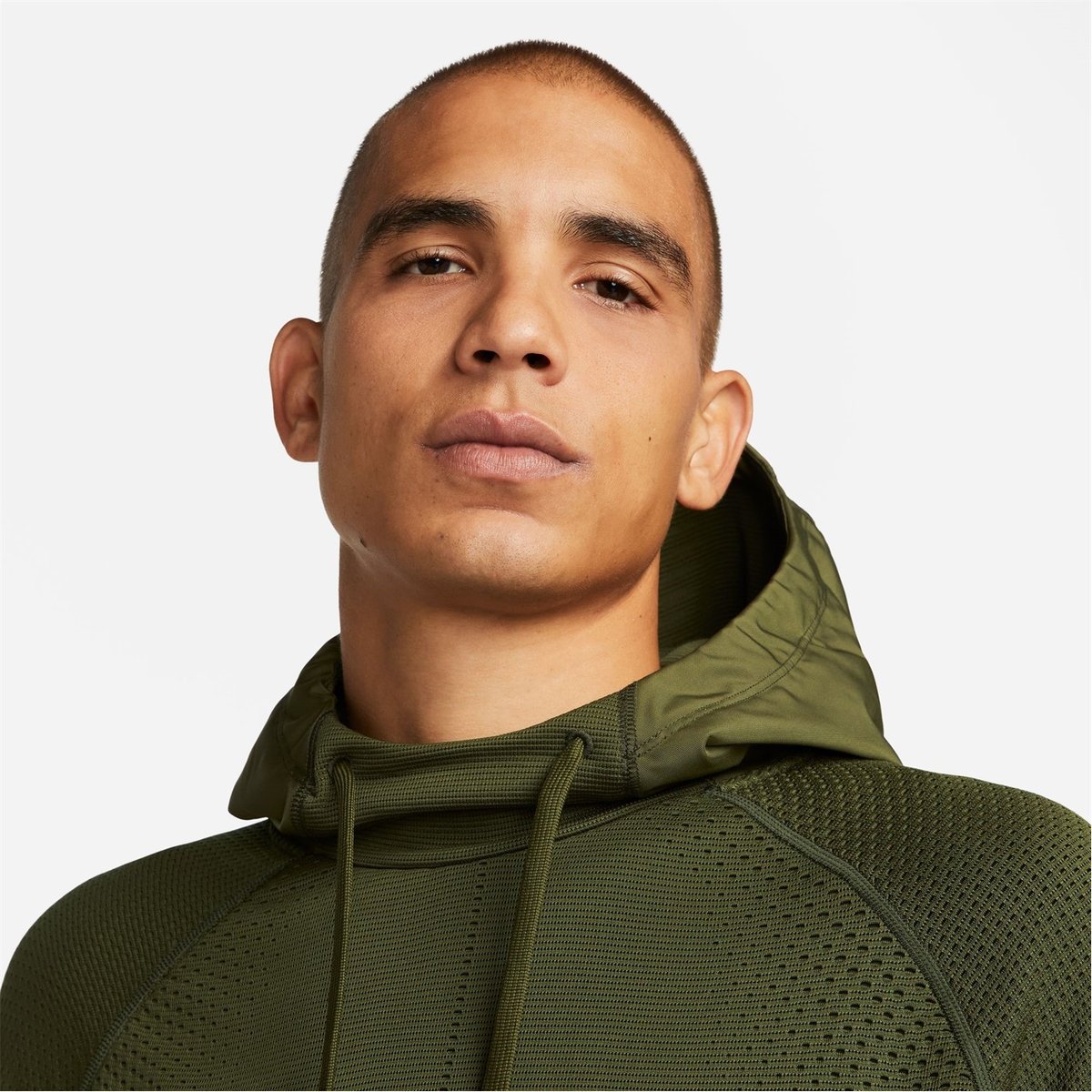 Men's nike olive green clearance hoodie