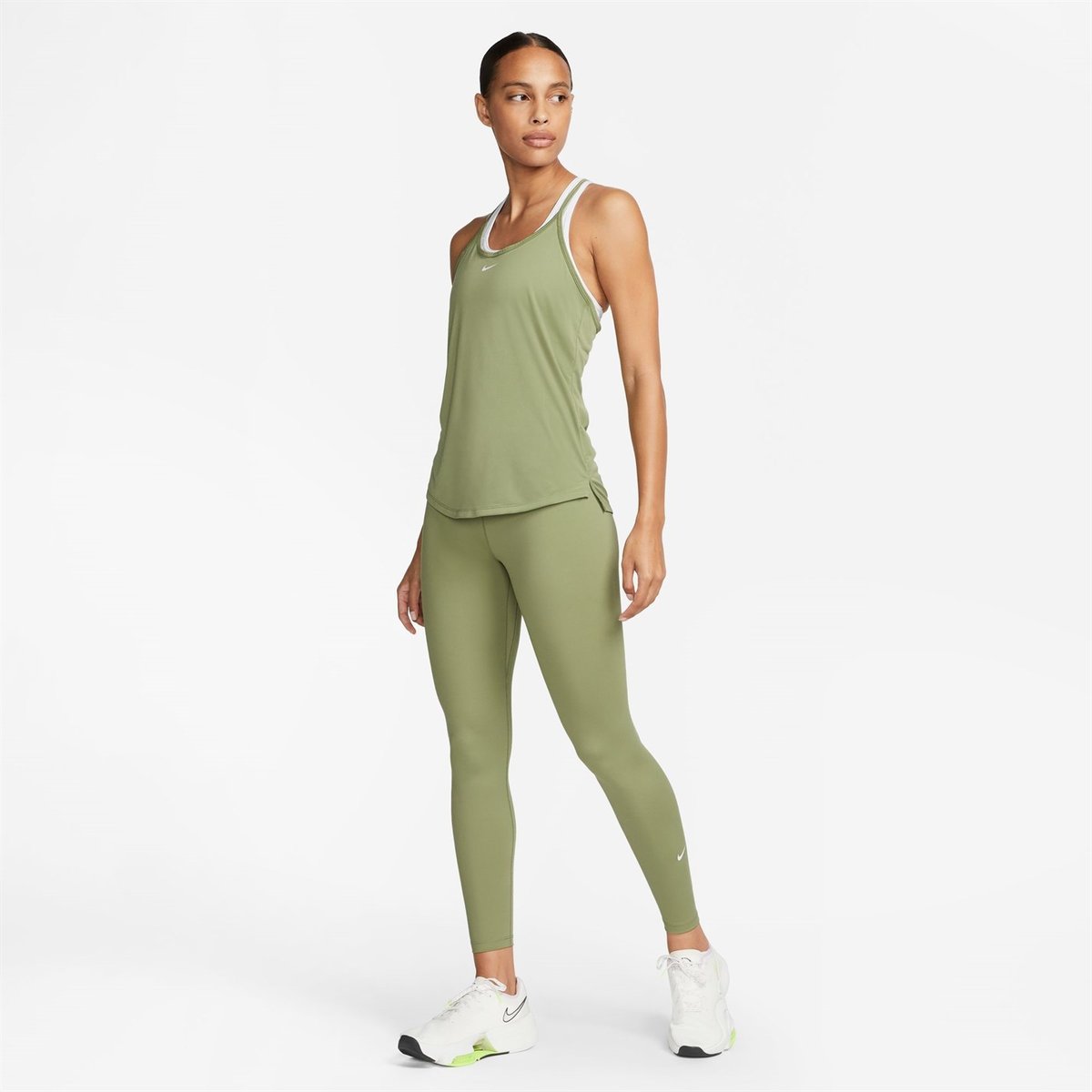 Nike green clearance tights