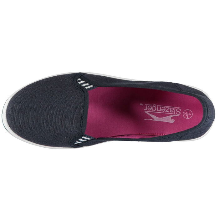 Ladies Canvas Slip On Shoes