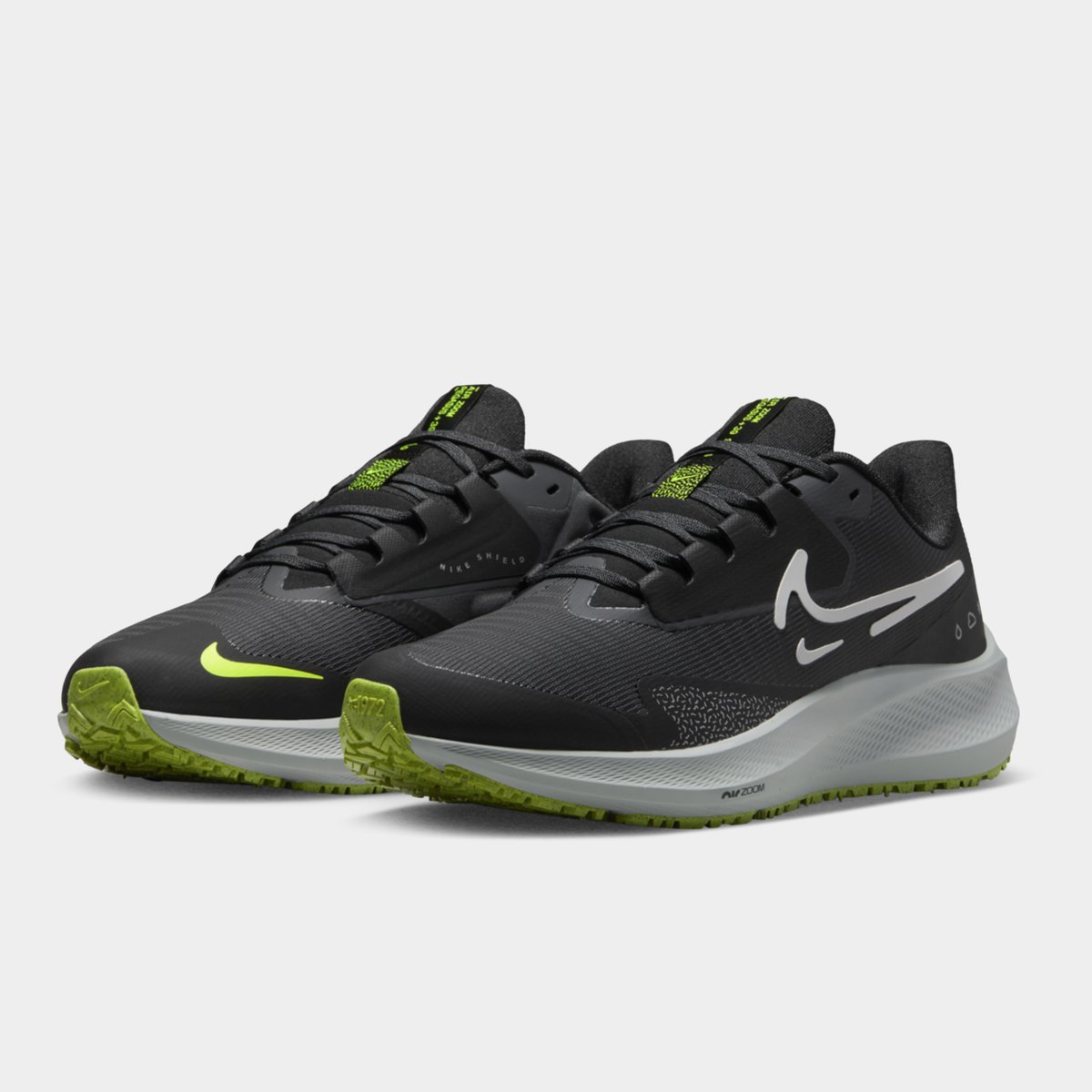 Nike women's air zoom pegasus 36 running shoes clearance black/yellow/green