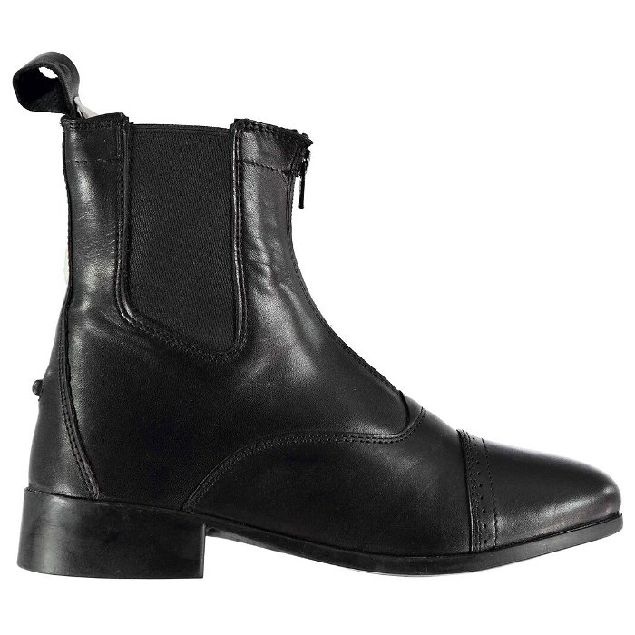 Ladies Elevation II Zip Paddock Boots - Black