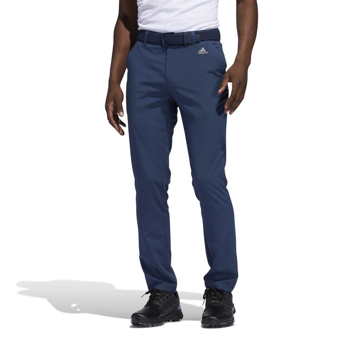 Adidas golf trousers navy online