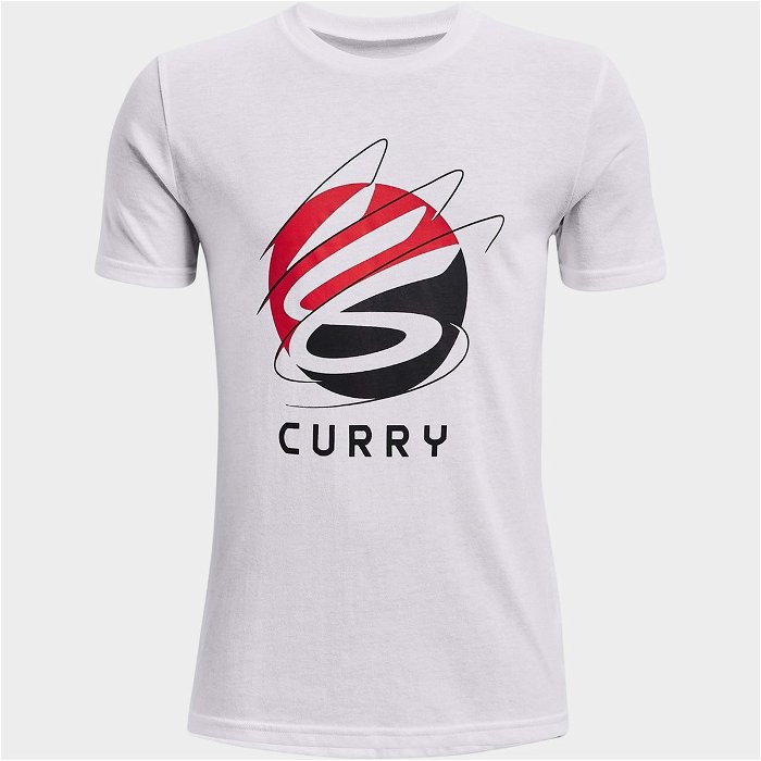 Steph Curry Logo T Shirt Junior Boys