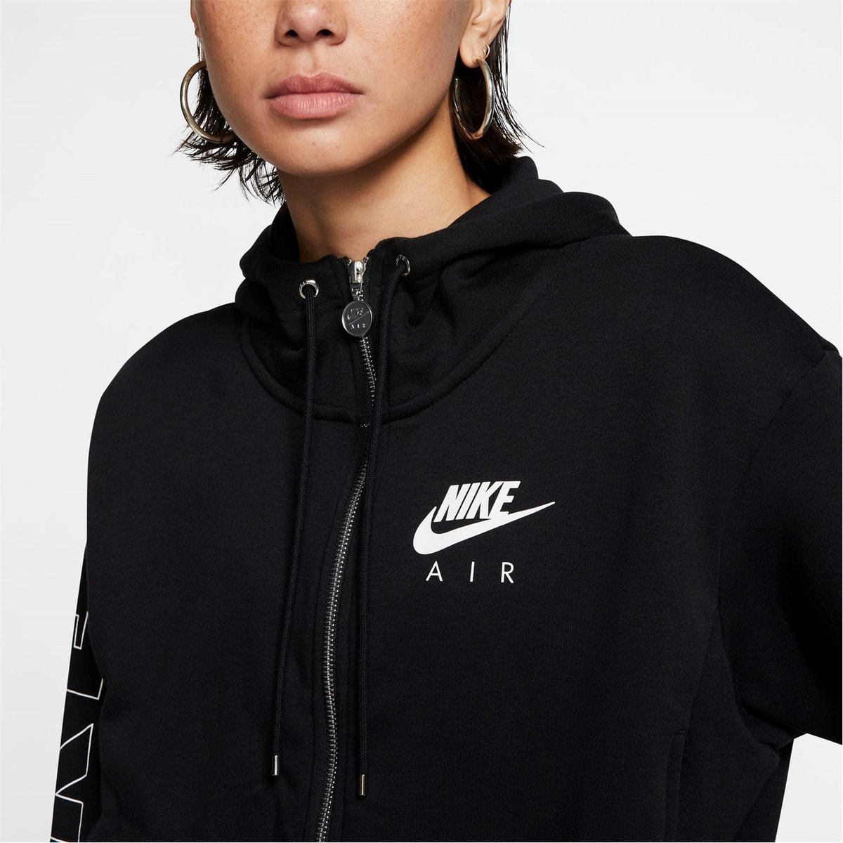 Nike air hoodie clearance black