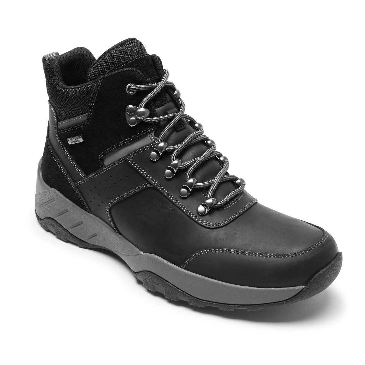 Black cheap rockport boots