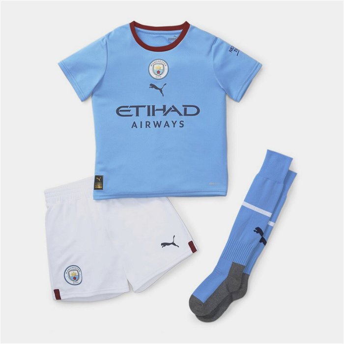 Puma Manchester City FC Home Kit 2022 2023 Baby Boys