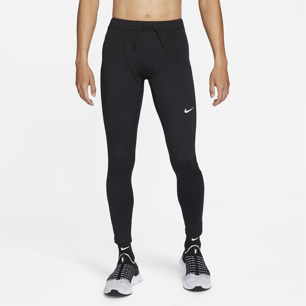 Nike Women's Running Tights (Small) DRI-FIT Half Tights Black