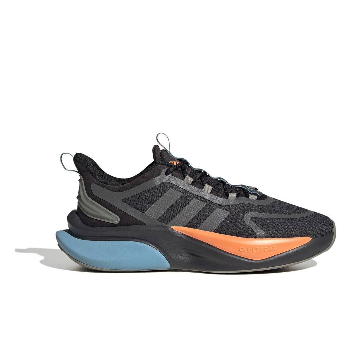 adidas AlphaBounce Mens Trainers Carbon Grey Ora 44.00