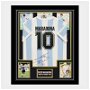 Signed Diego Maradona Jersey - Framed World Cup Winner 1986