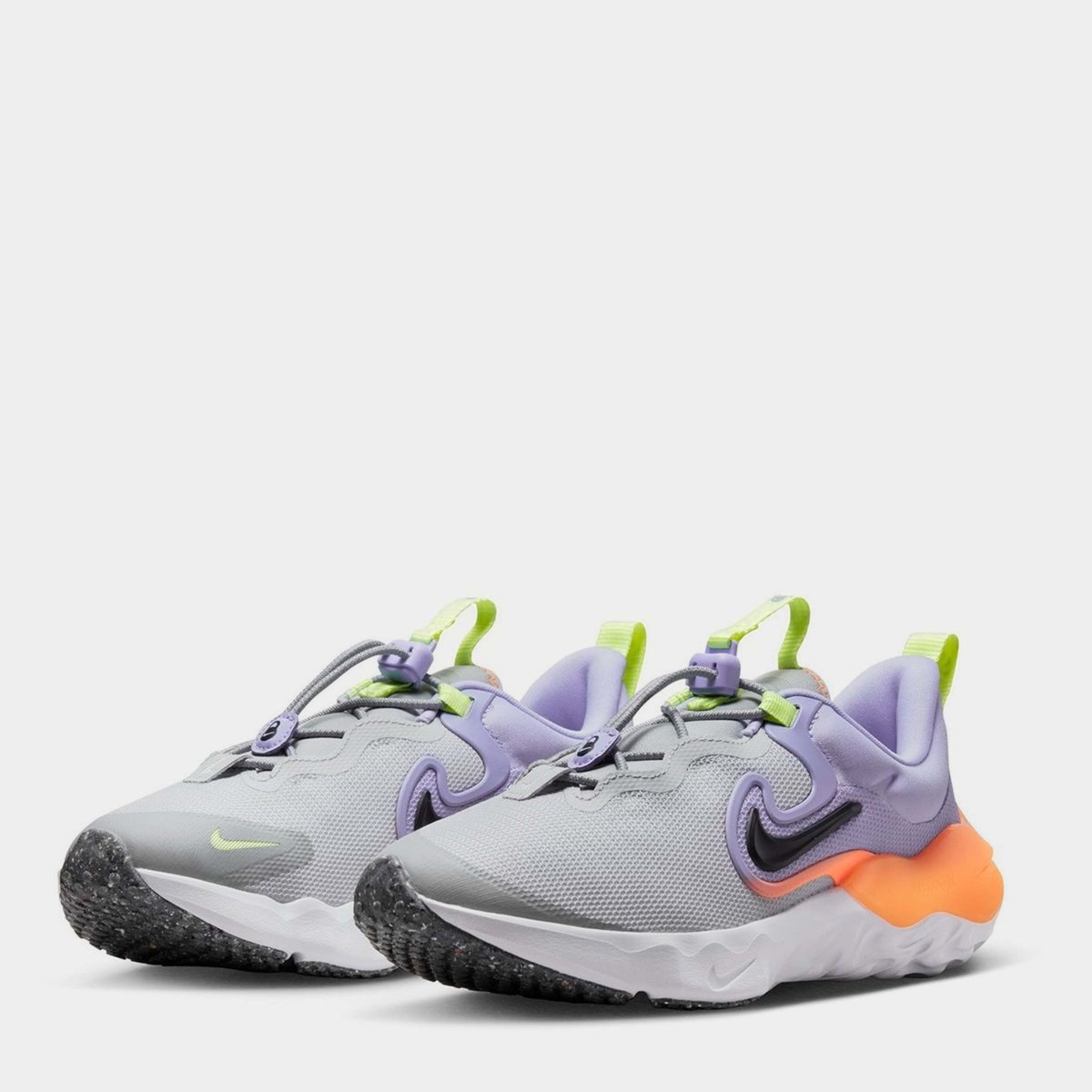 Nike free run kids hot sale purple