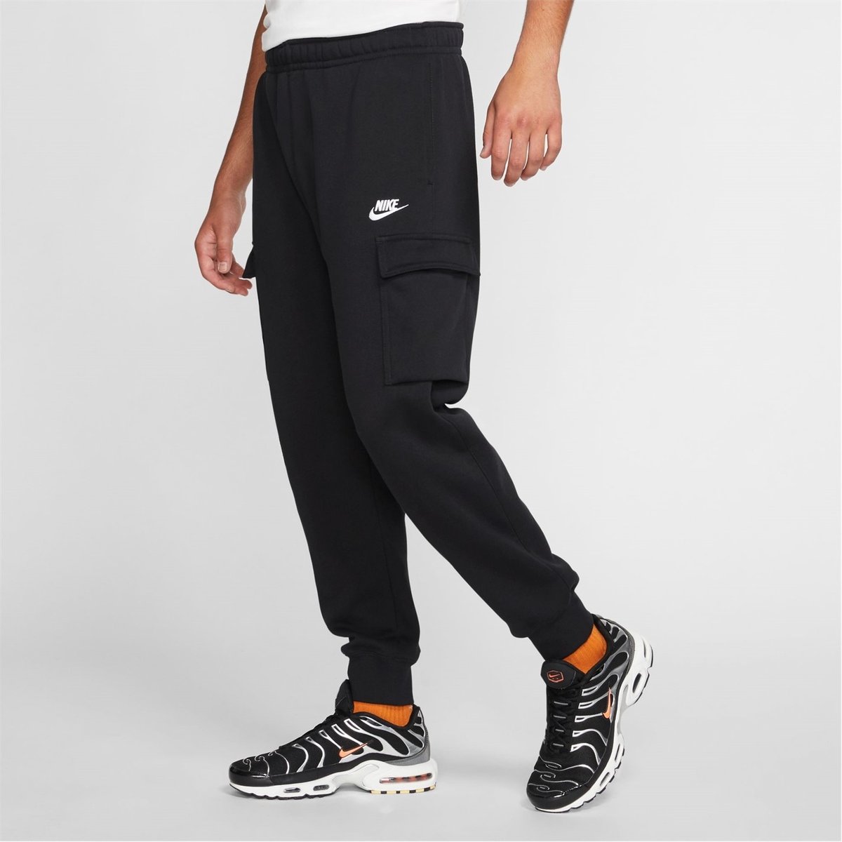 Men's cargo hot sale fleece pants