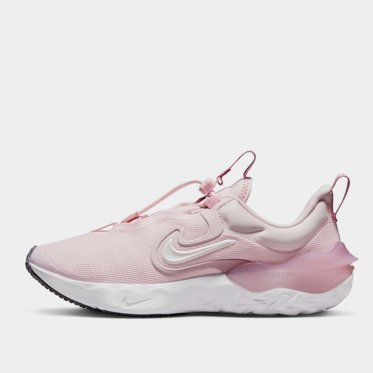 Nike Run Flow Big Kids Running Shoes Pink White 42.00