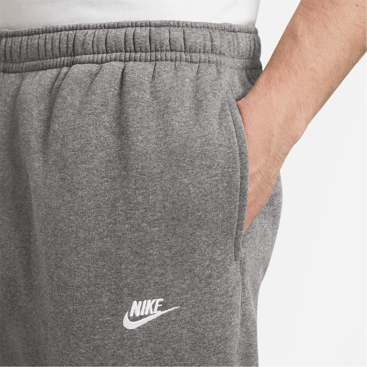 Nike club fleece pant sales charcoal