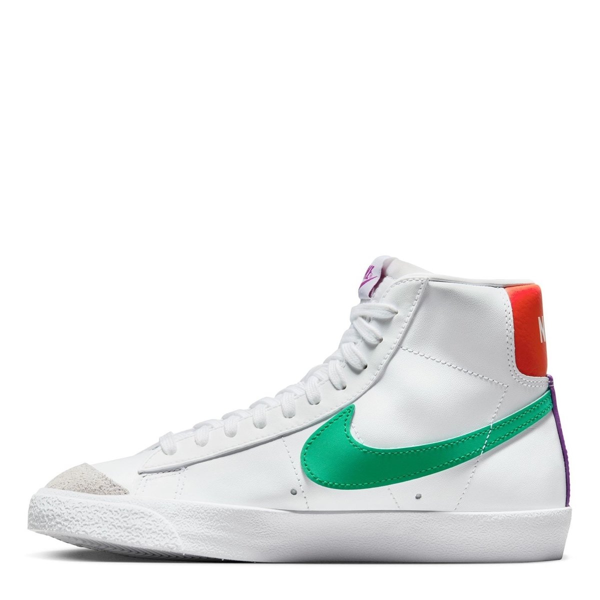 Nike blazer perforated clearance suede high-top sneakers