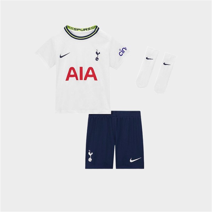 Nike Tottenham Hotspur 2022 2023 Home Babykit Baby Boys White/Blue, £35.00