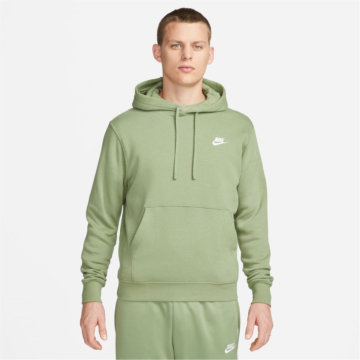 Mens nike club outlet fleece pullover