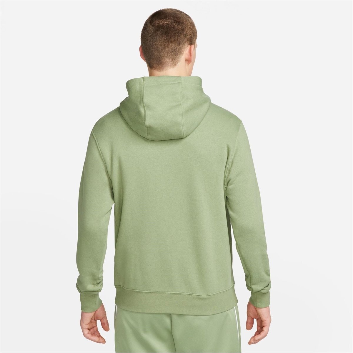 Men's nike outlet olive green hoodie