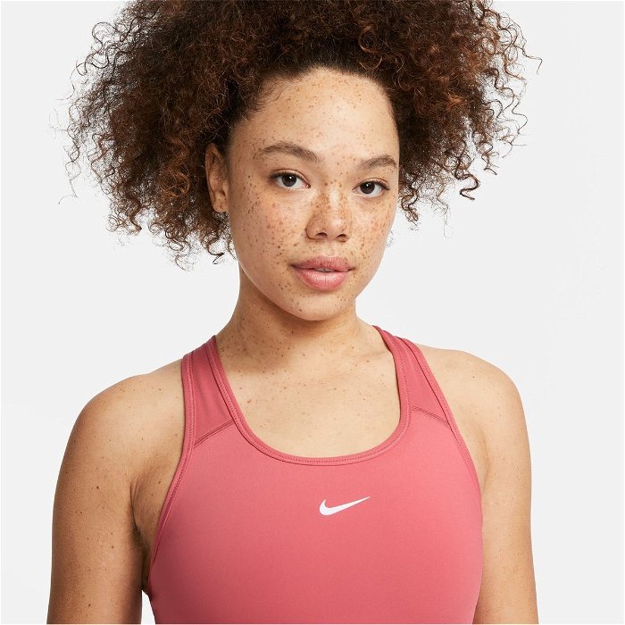 Nike Women's Swoosh Medium Support Sports Bra - Ocean Bliss