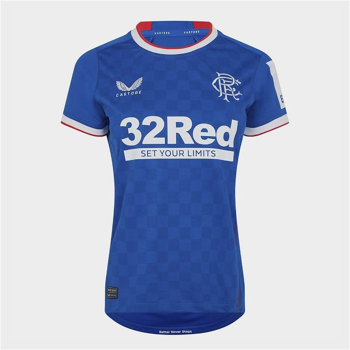 Rangers Home Shirt 2022 2023 Womens