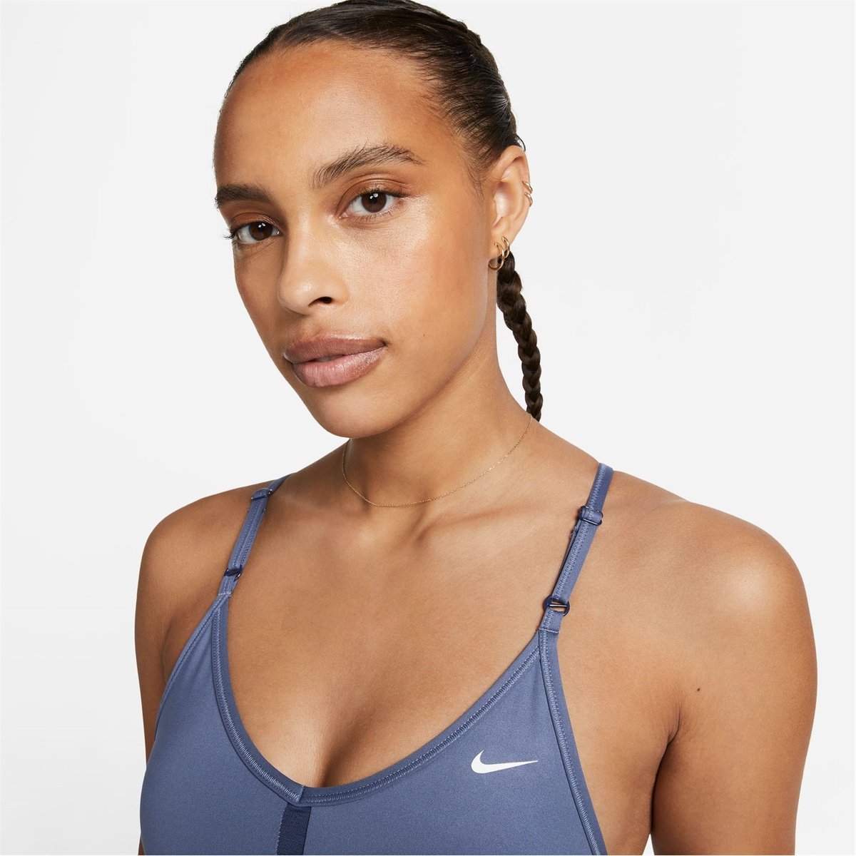 Nike indy 2024 logo sports bra