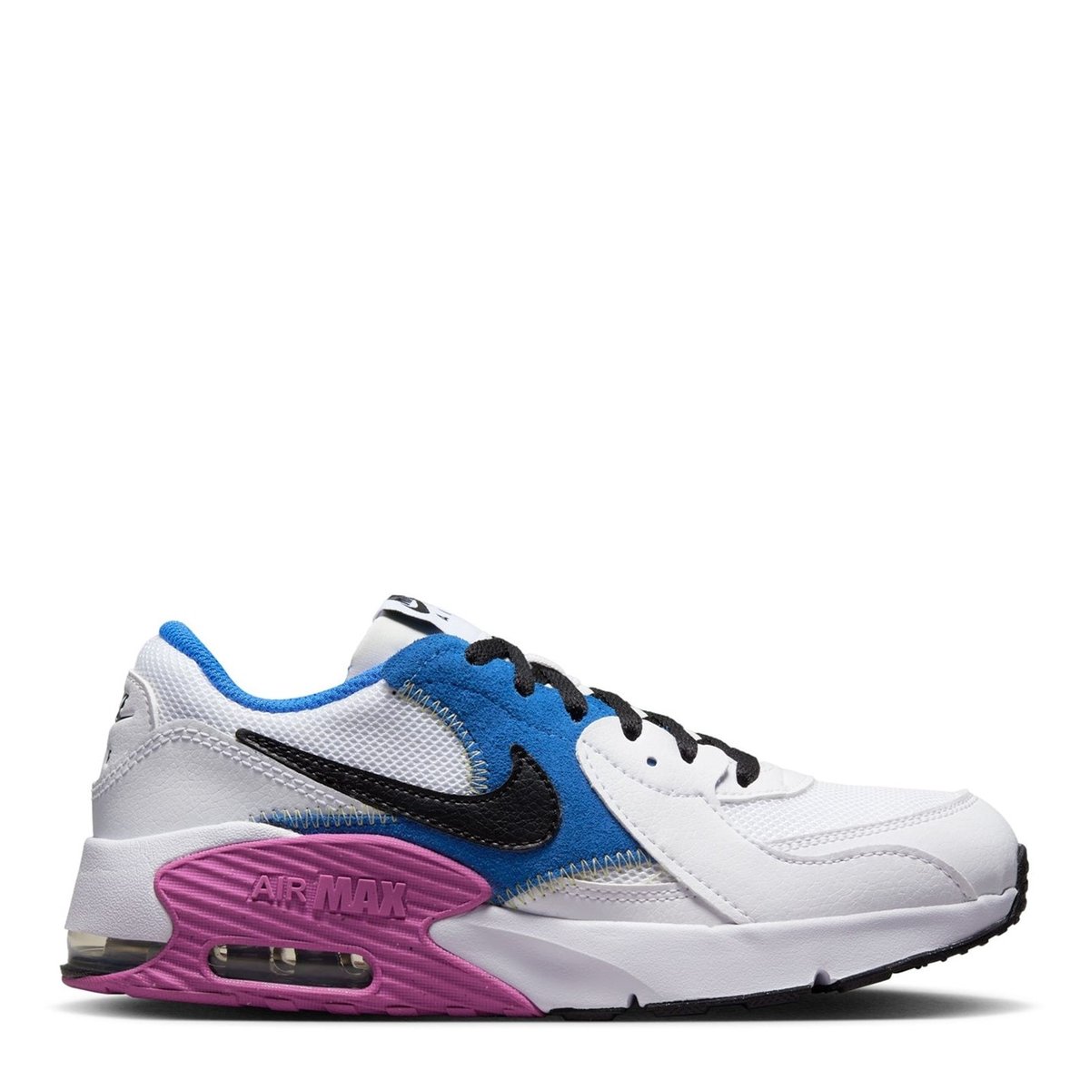 Nike Air Max Excee Trainers Junior Girls White Blk Royal 52.00