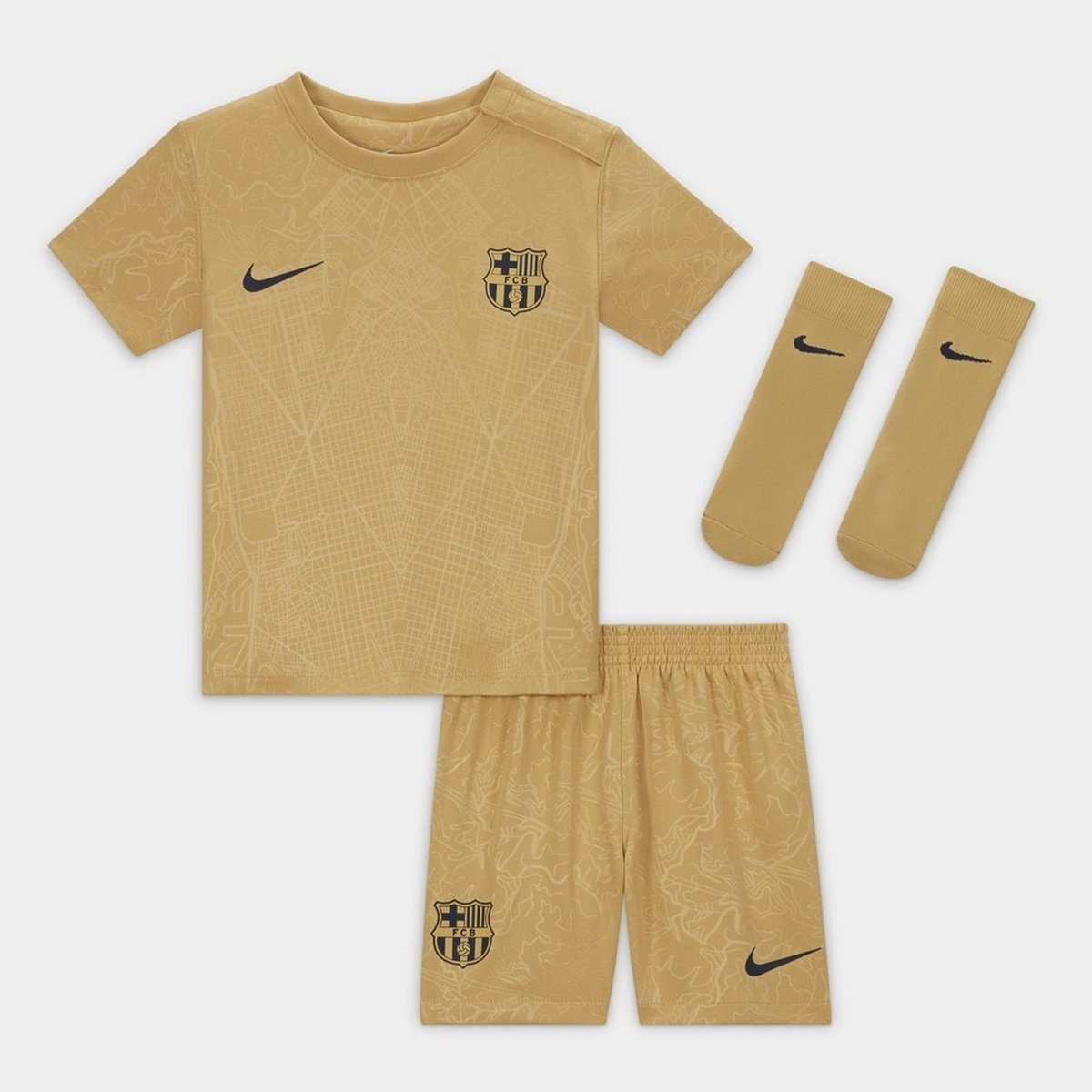 barcelona football kit 2022