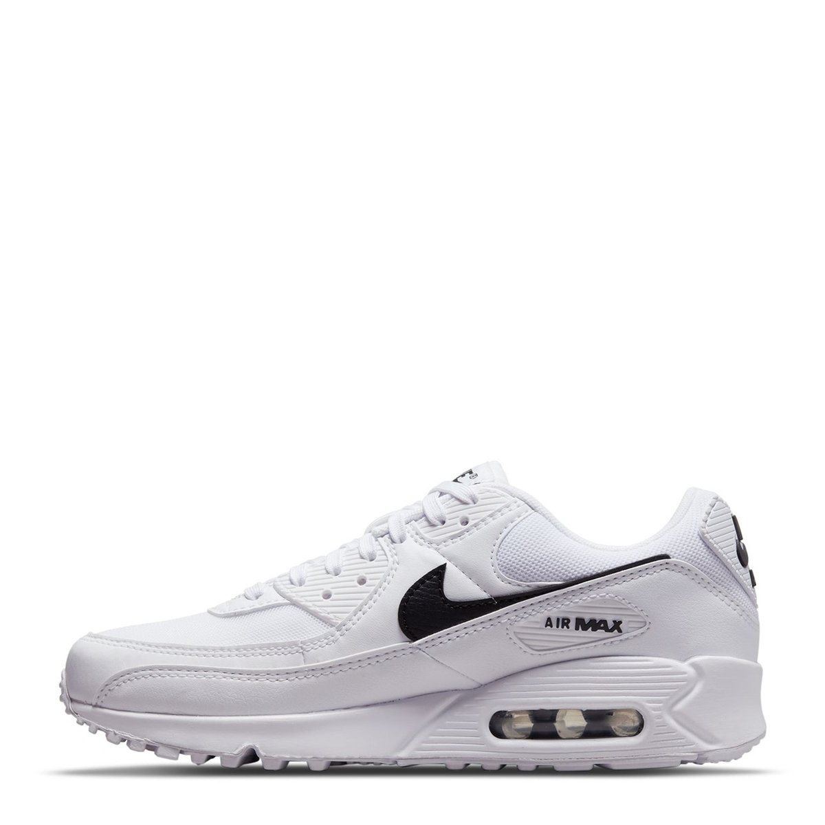 Nike air max hotsell trainers black and white