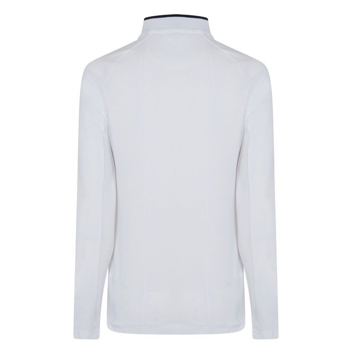 Long Sleeve Polo Top Womens